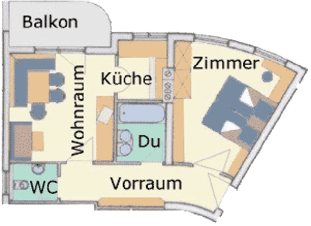 Apartment 2 Apart Arosa in Galtür