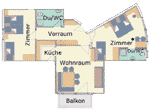 Apartment 3 Apart Arosa in Galtür